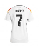 Německo Kai Havertz #7 Domácí Dres pro Dámské ME 2024 Krátký Rukáv